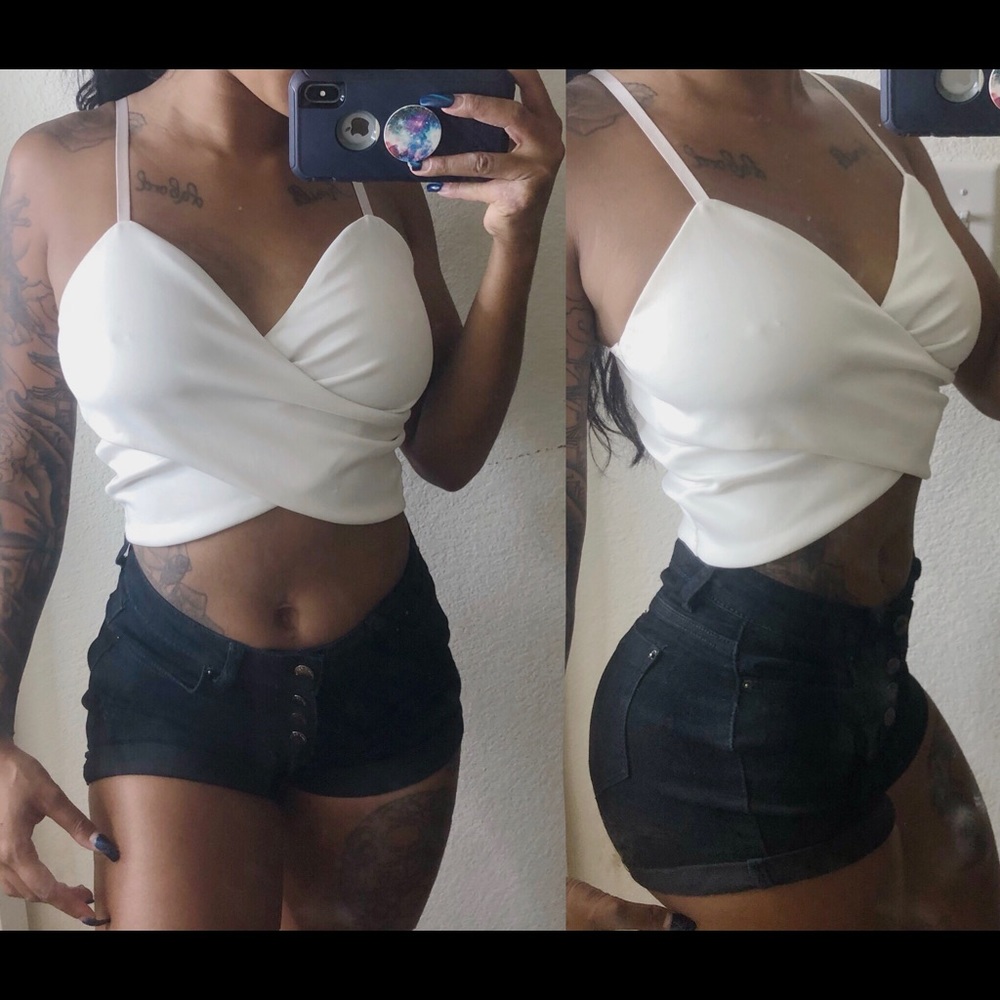 Criss Cross Crop Top